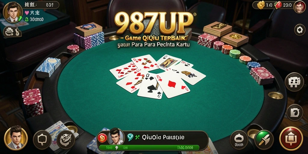 Gameplay menarik dari 987UP dengan aksi seru QiuQiu.