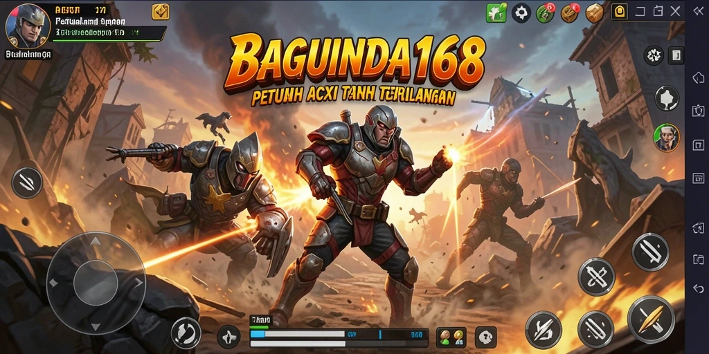 Tangkapan layar gameplay BAGINDA168 yang menampilkan aksi seru dan intens.