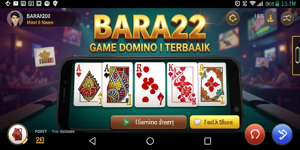 Tampilan gameplay BARA22 yang menarik dan interaktif.