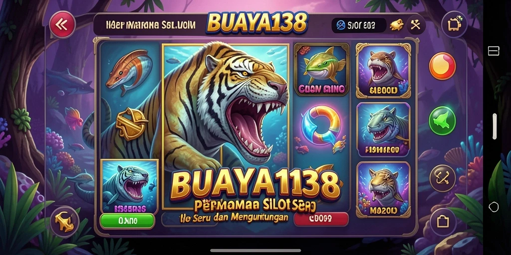 Tampilan gameplay BUAYA138 yang seru dan mengasyikkan.
