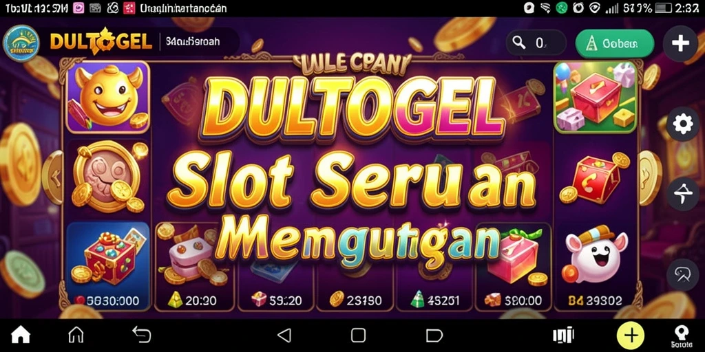 Menampilkan gameplay menarik dari DULTOGEL Slot.