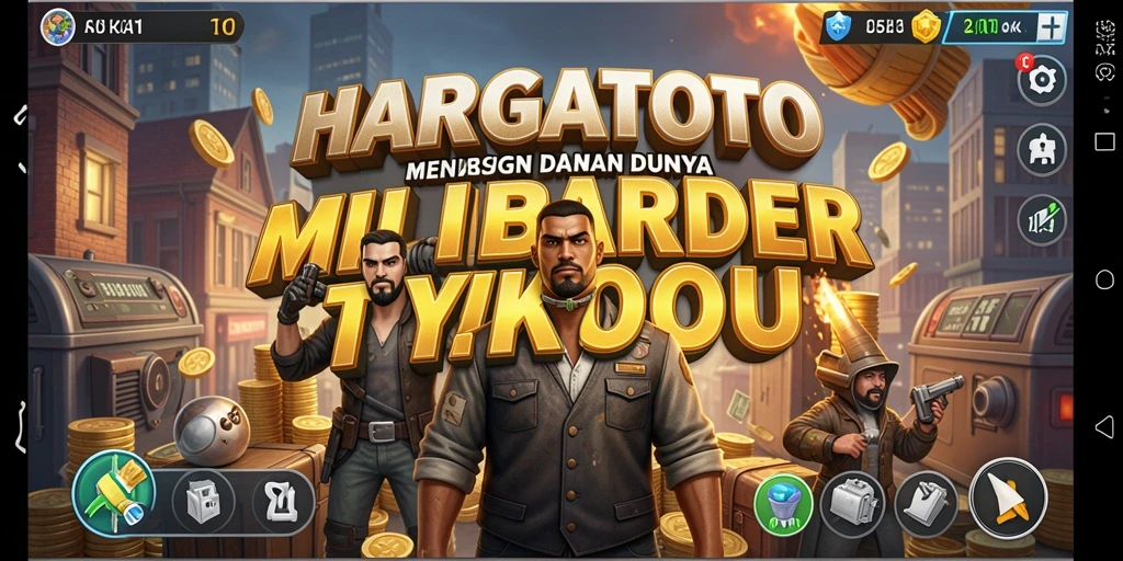 Tangkapan layar HARGATOTO menampilkan suasana permainan Tycoon yang menarik.